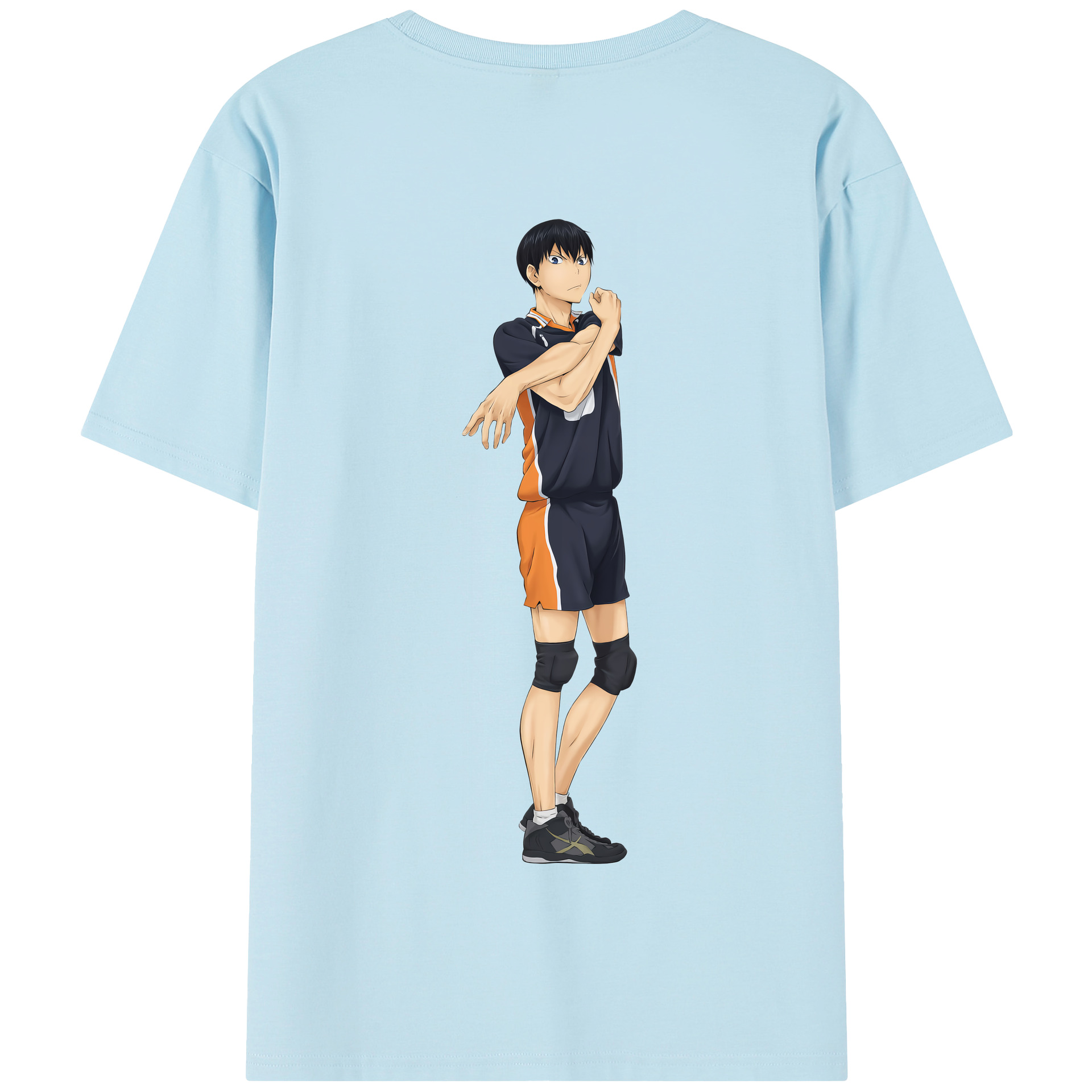 （画像用） ハイキュー!! Haikyu!! 綿100％半袖Tシャツ（背面プリント）